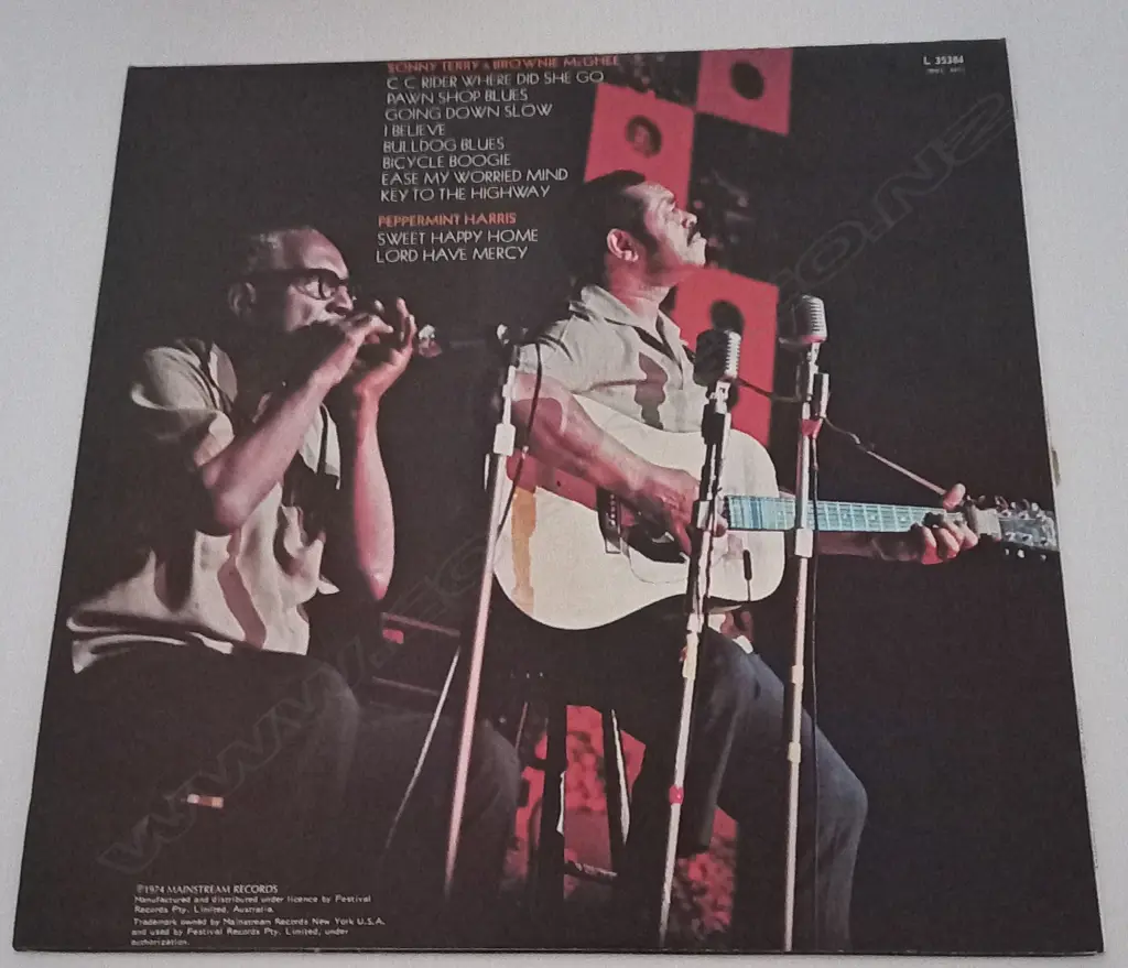 Sonny Terry, Brownie McGhee, Peppermint Harris, Going Down Slow Image 1++